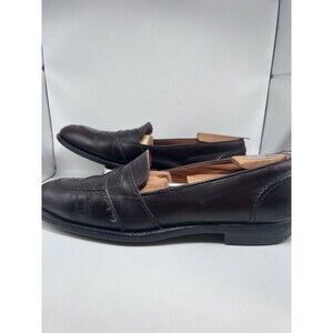 Alden #683 Burgundy Penny Loafers Dress Mens Shoes Size US 11 B/D Pre Owned